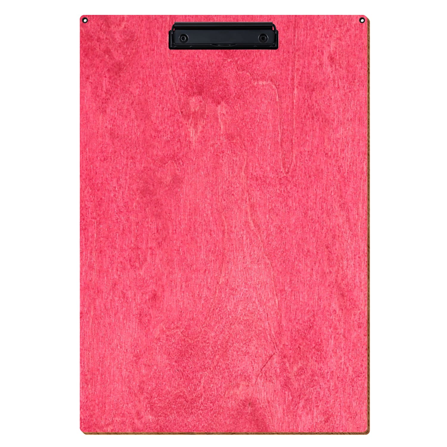 Klemmbrett Standardform Dunkelpink mit 2 Ösen A3 hochkant Bügelklemme schwarz