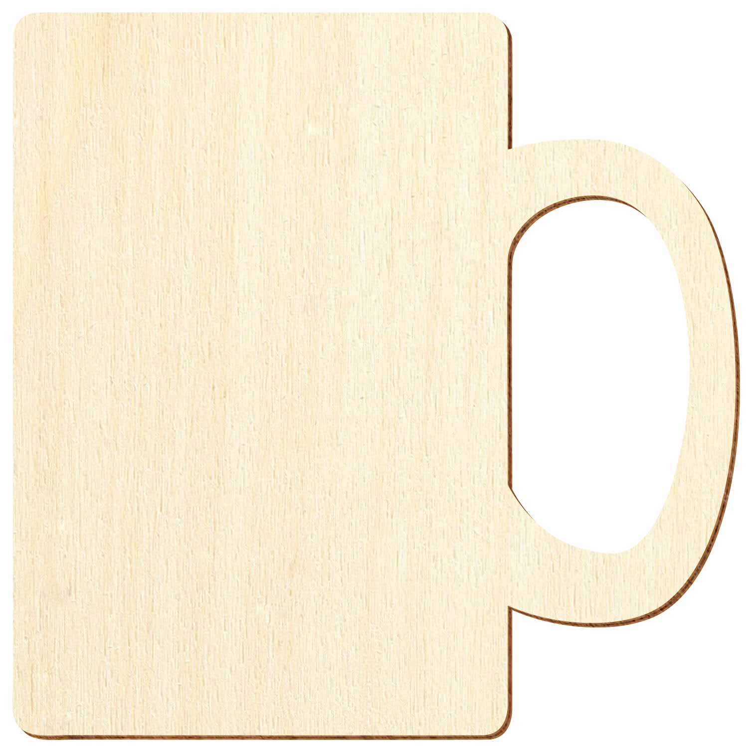 Kaffeebecher Holz Zuschnitt 5-50cm