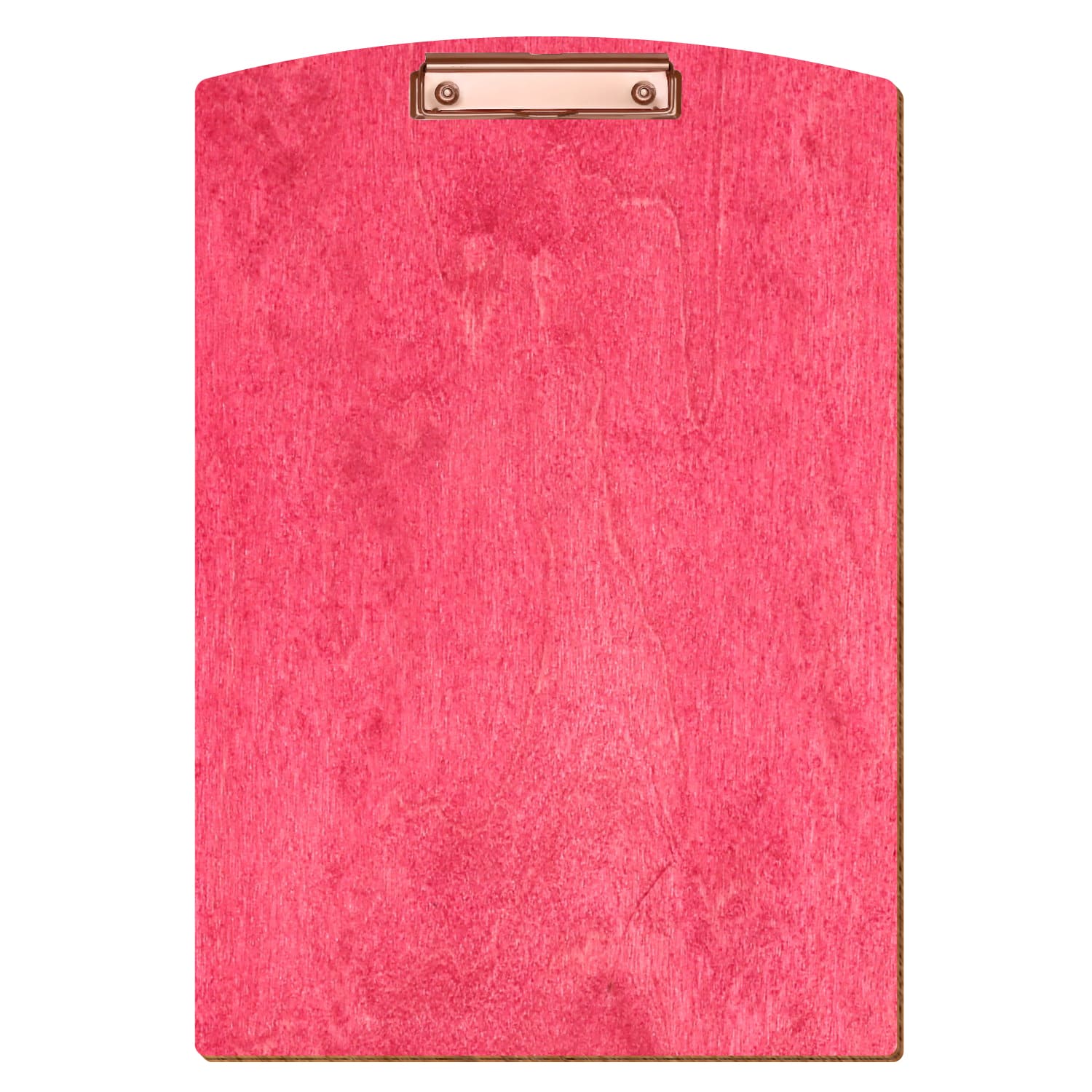 Klemmbrett Segmentform Dunkelpink A3 hochkant Bügelklemme roségold