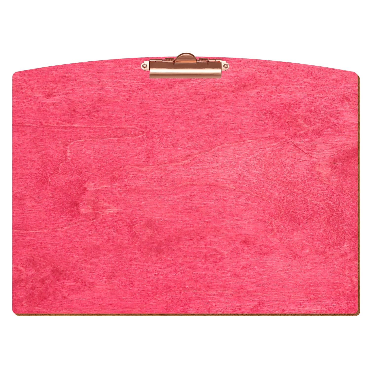 Klemmbrett Segmentform Dunkelpink A3 querkant Zahnklemme roségold