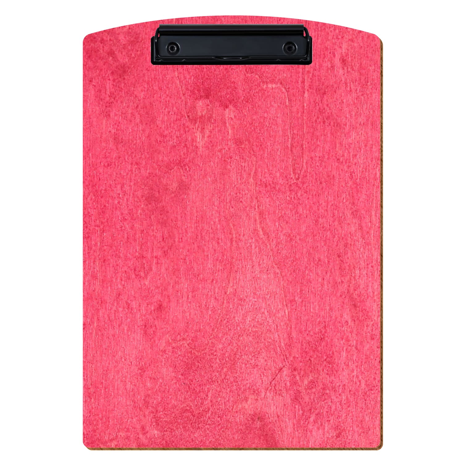 Klemmbrett Segmentform Dunkelpink A4 hochkant Bügelklemme schwarz