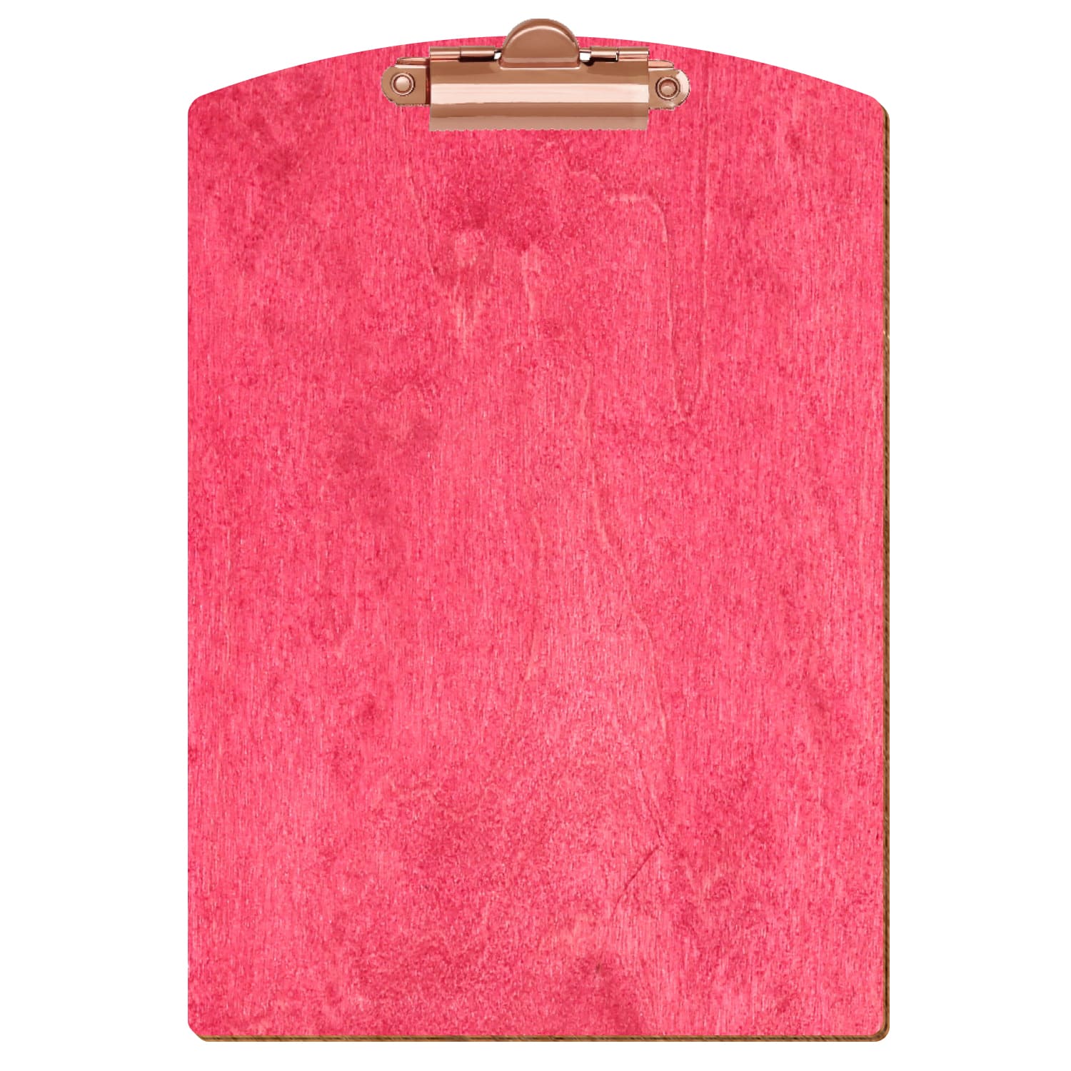 Klemmbrett Segmentform Dunkelpink A5 hochkant Zahnklemme roségold
