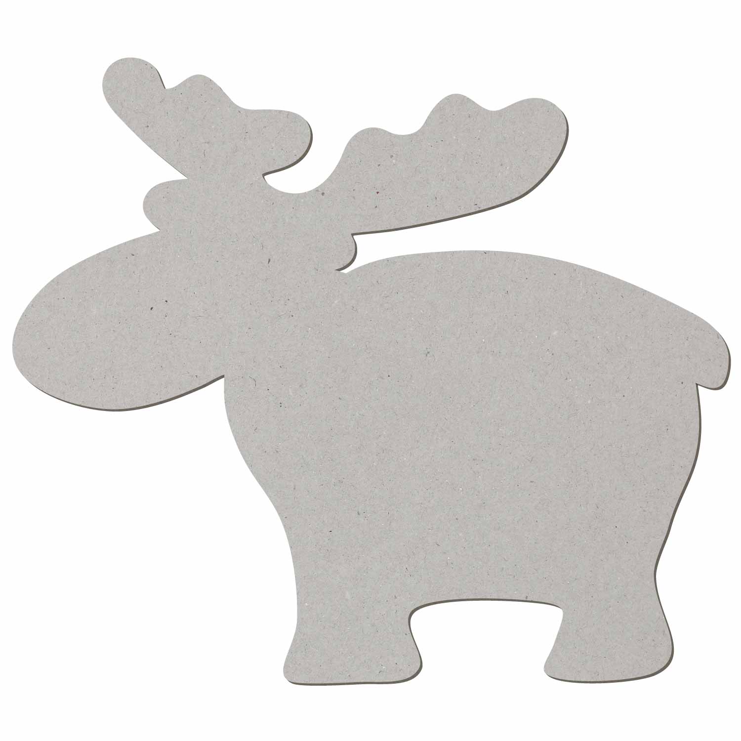 Elch Weihnachtselch Pappe Zuschnitt 5-50cm