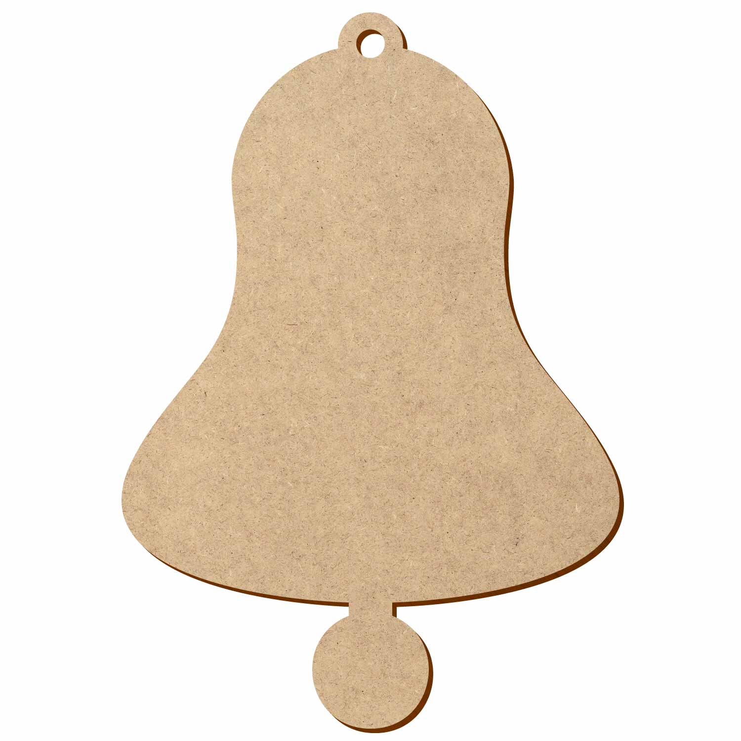 Glocke mit Loch MDF Zuschnitt 5-50cm