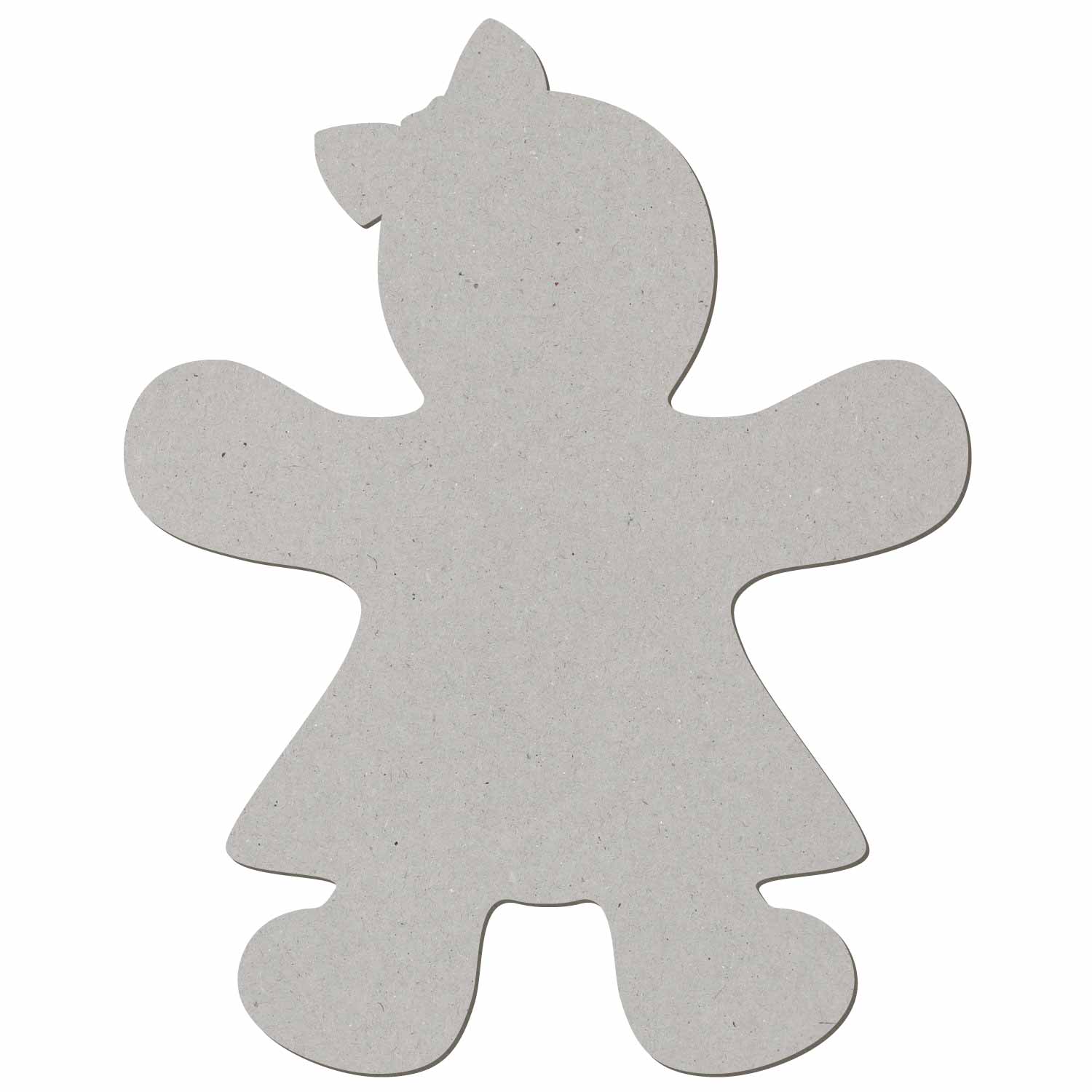 Lebkuchenfrau Pappe Zuschnitt 5-50cm