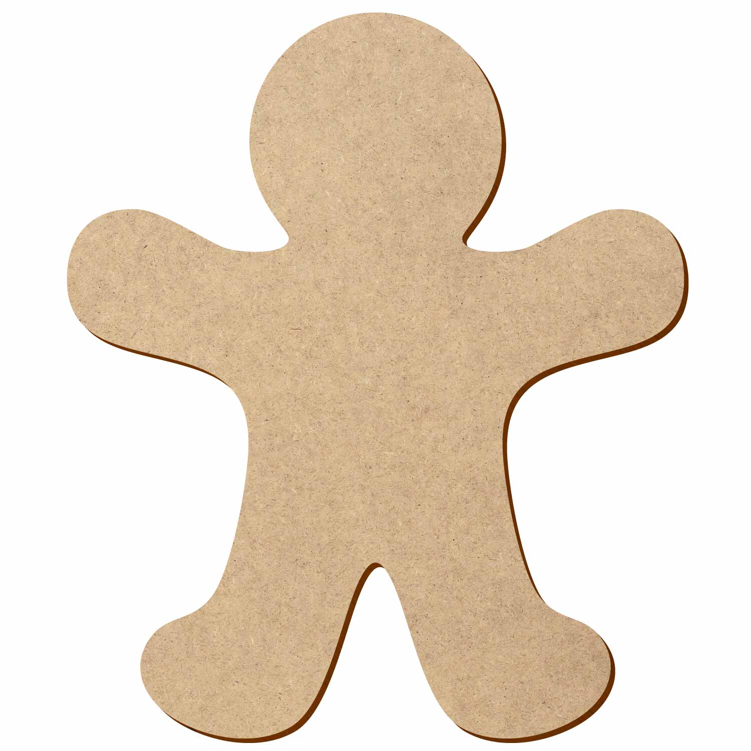 MDF Lebkuchenmann - Deko Basteln 5-50 cm