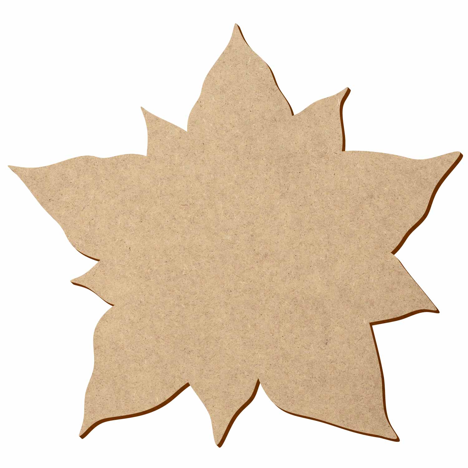 Weihnachtsstern MDF Zuschnitt 5-50cm