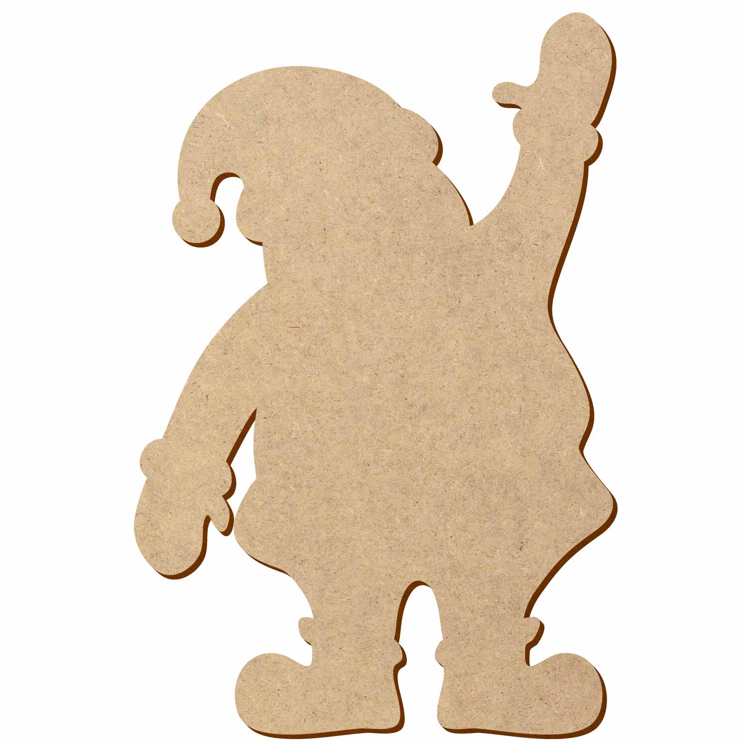 MDF Weihnachtsmann V1 - Deko Basteln 5-50 cm