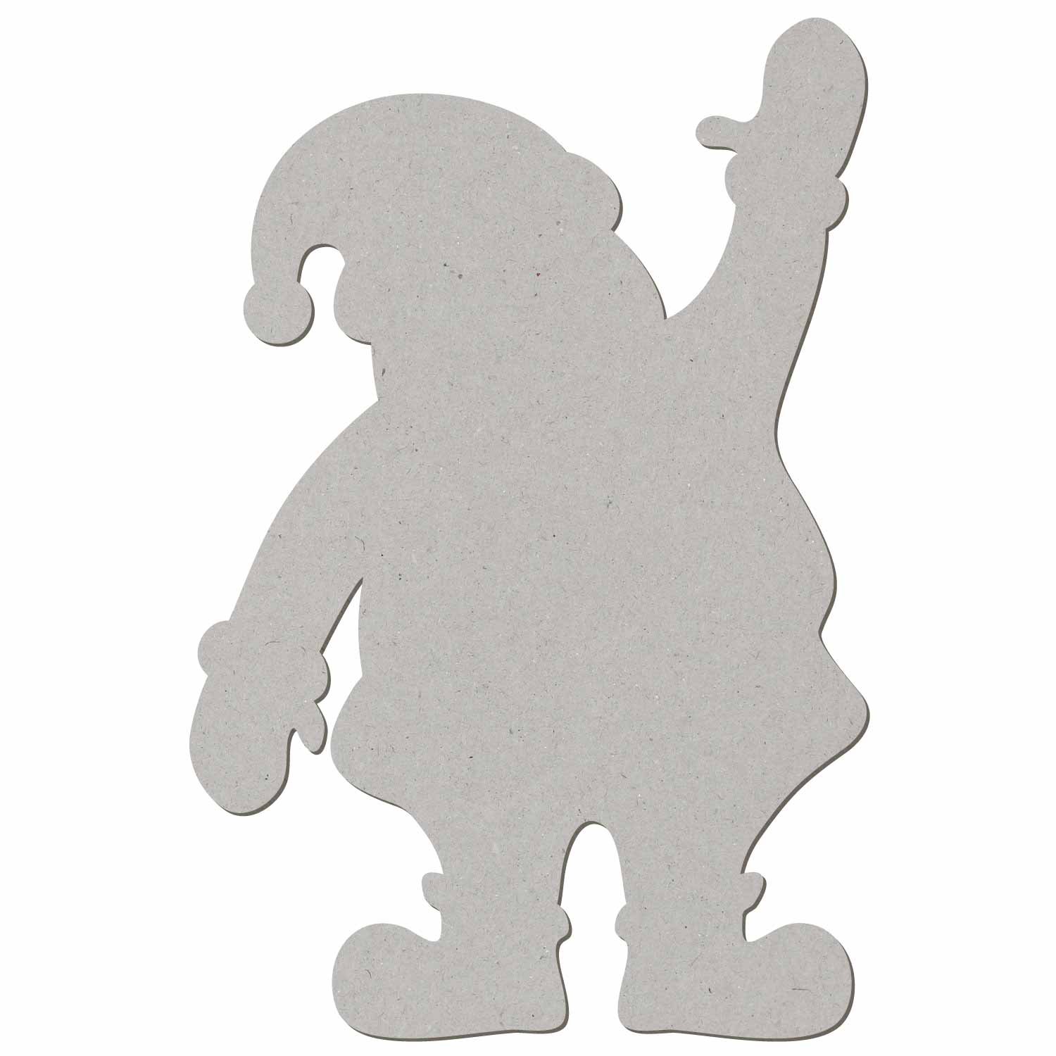 Weihnachtsmann V1 Pappe Zuschnitt 5-50cm