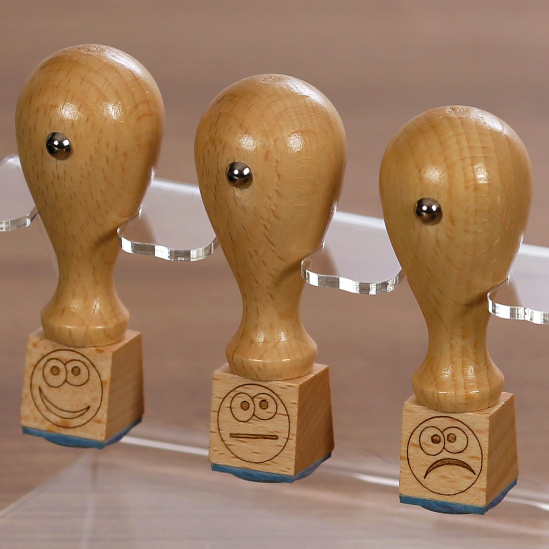 Lehrerstempel - Smiley Set - Detail