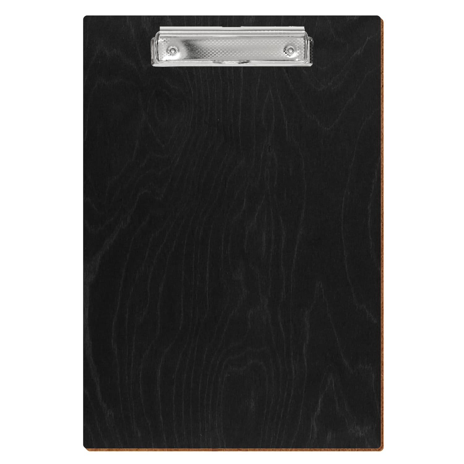 Klemmbrett Standardform Anthrazit A4 hochkant Bügelklemme silber carbon