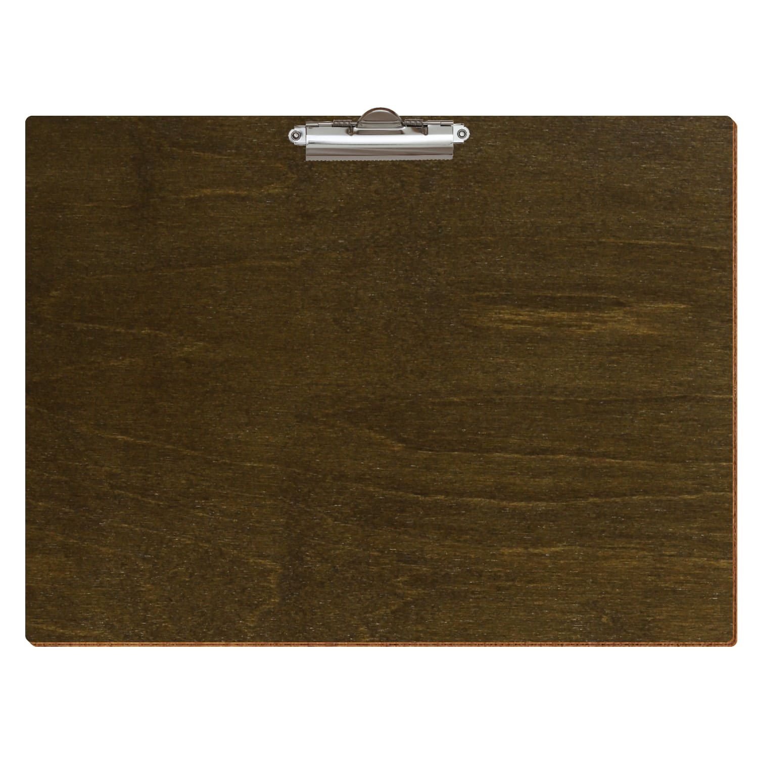 Klemmbrett Standardform Haselnuss A3 querkant Zahnklemme silber