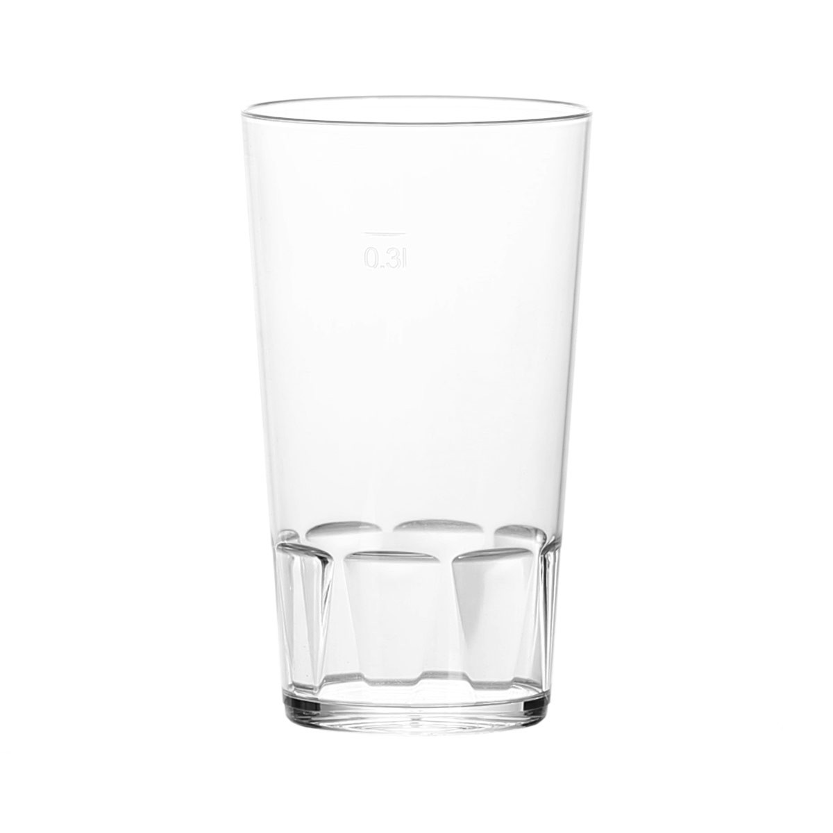 Kunststoff Glas bruchsicher - 0,3L