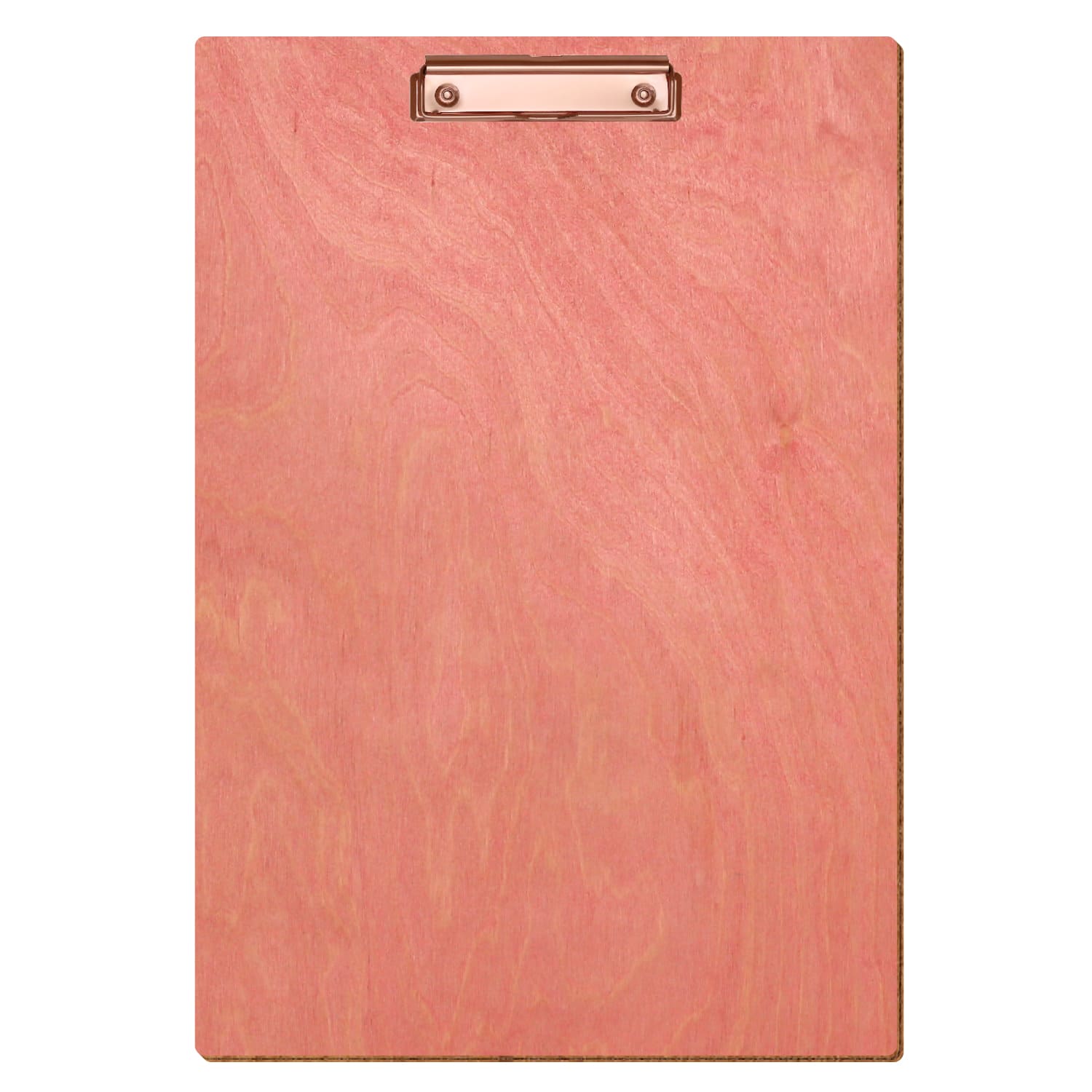 Klemmbrett Standardform Rosa A3 hochkant Bügelklemme roségold