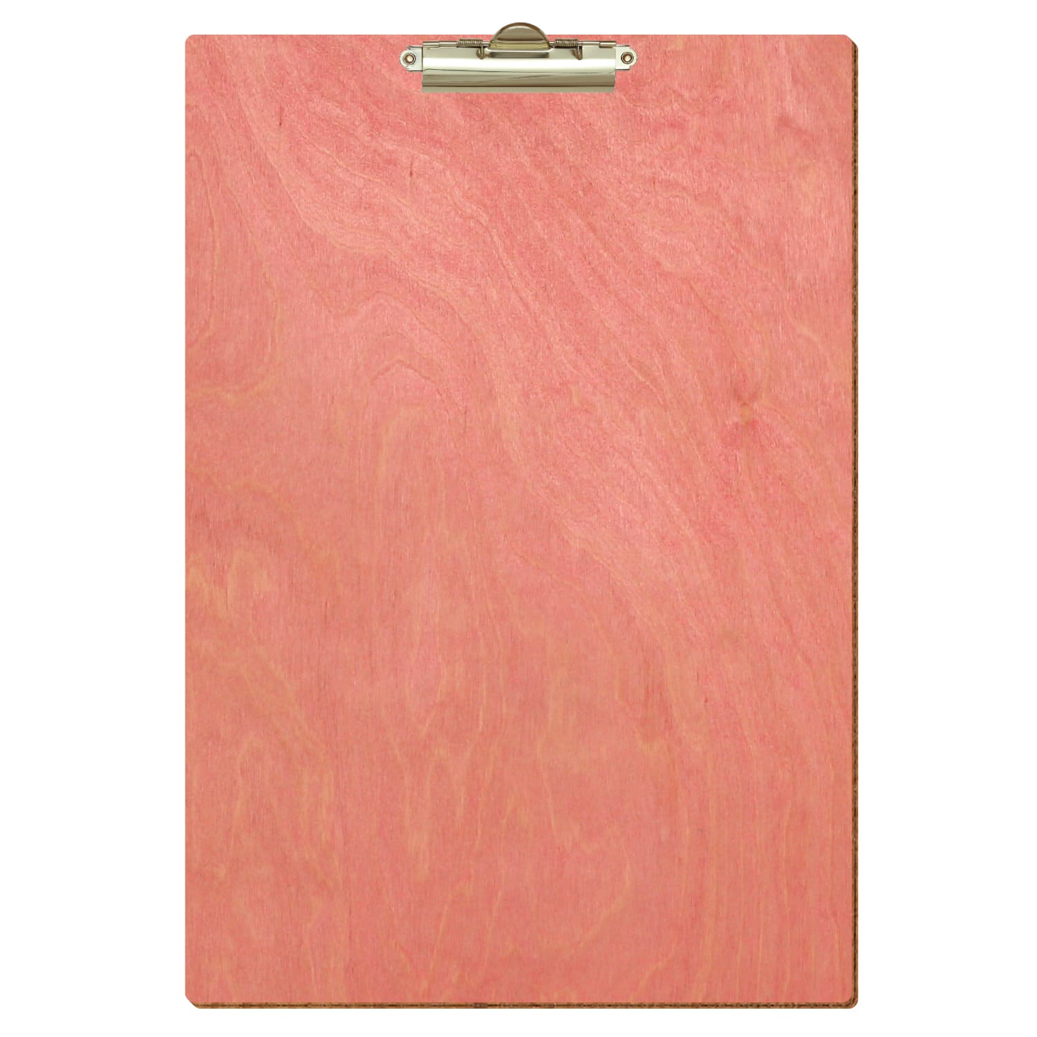 Klemmbrett Standardform Rosa A3 hochkant Zahnklemme gold