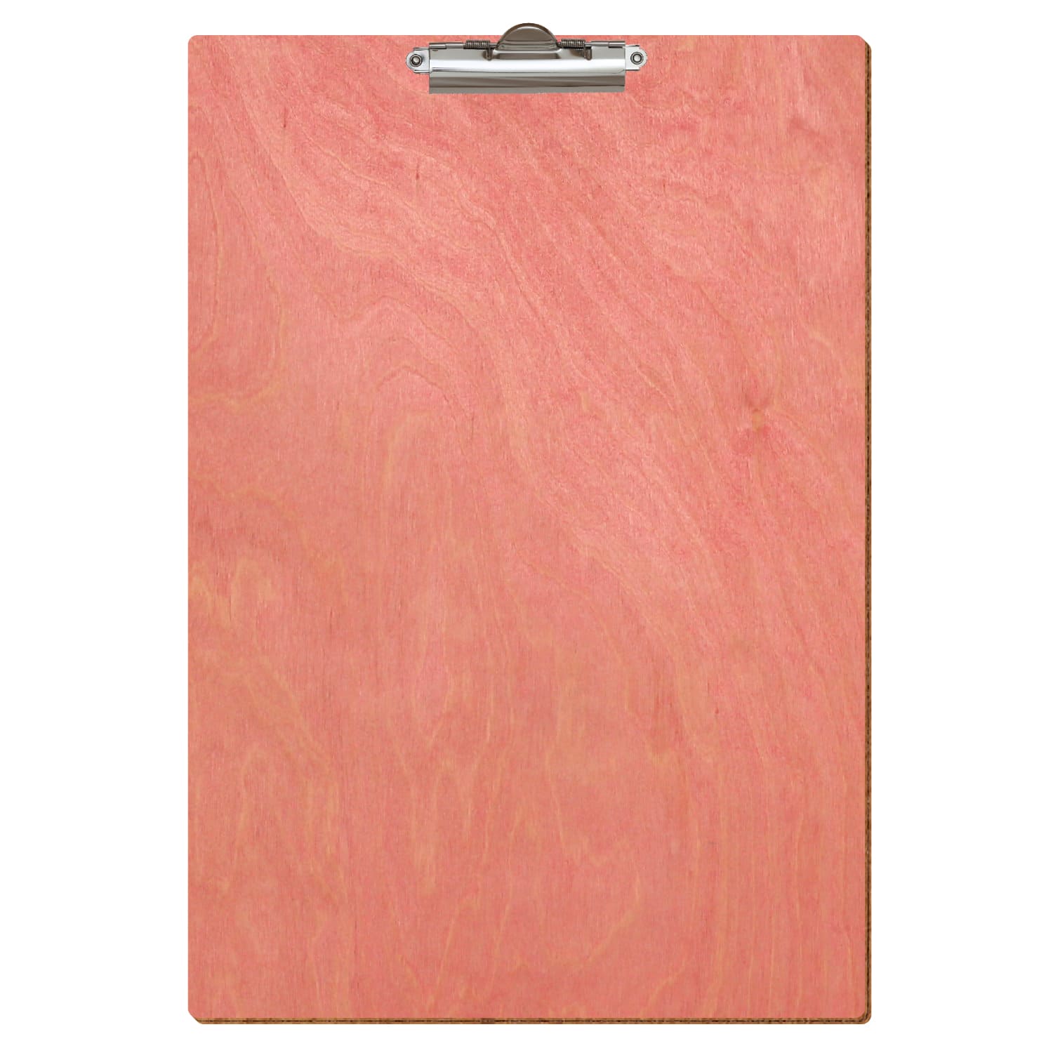 Klemmbrett Standardform Rosa A3 hochkant Zahnklemme silber