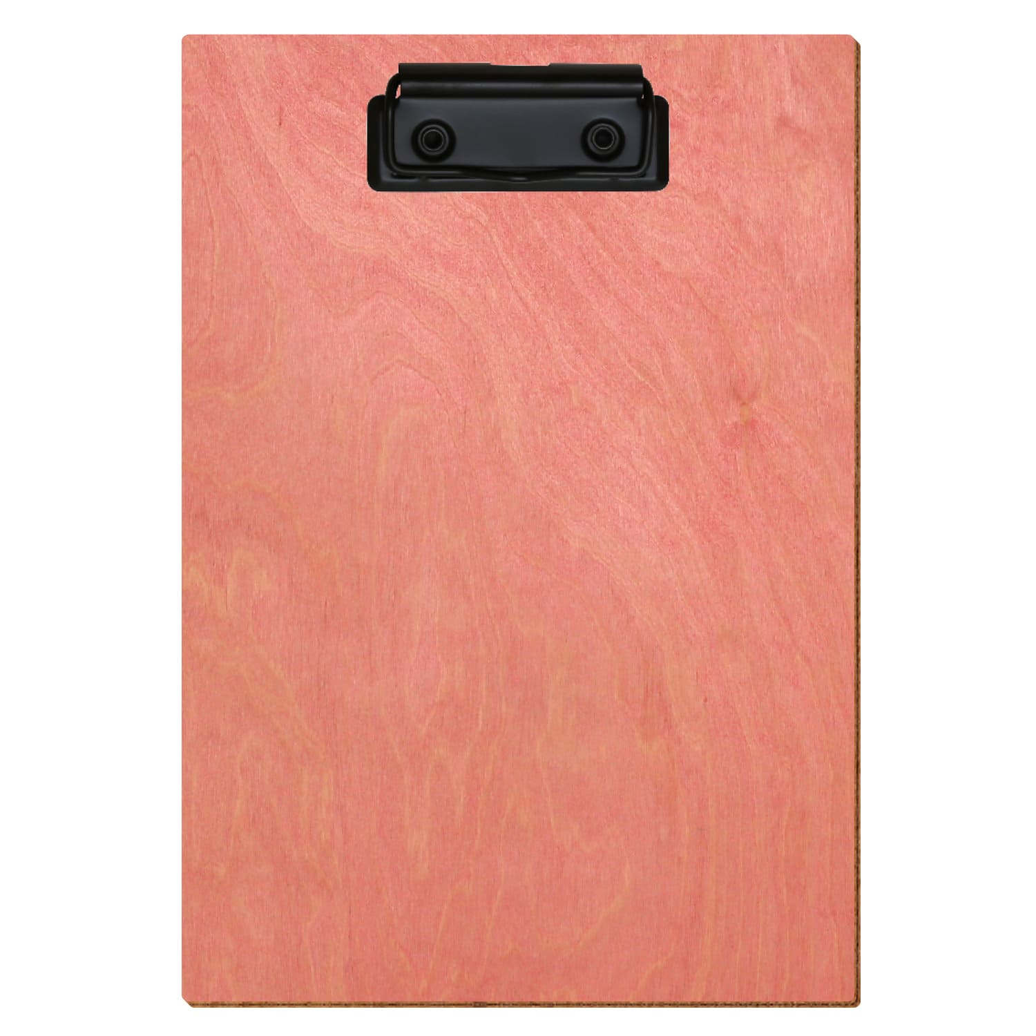 Klemmbrett Standardform Rosa A5 hochkant Bügelklemme schwarz