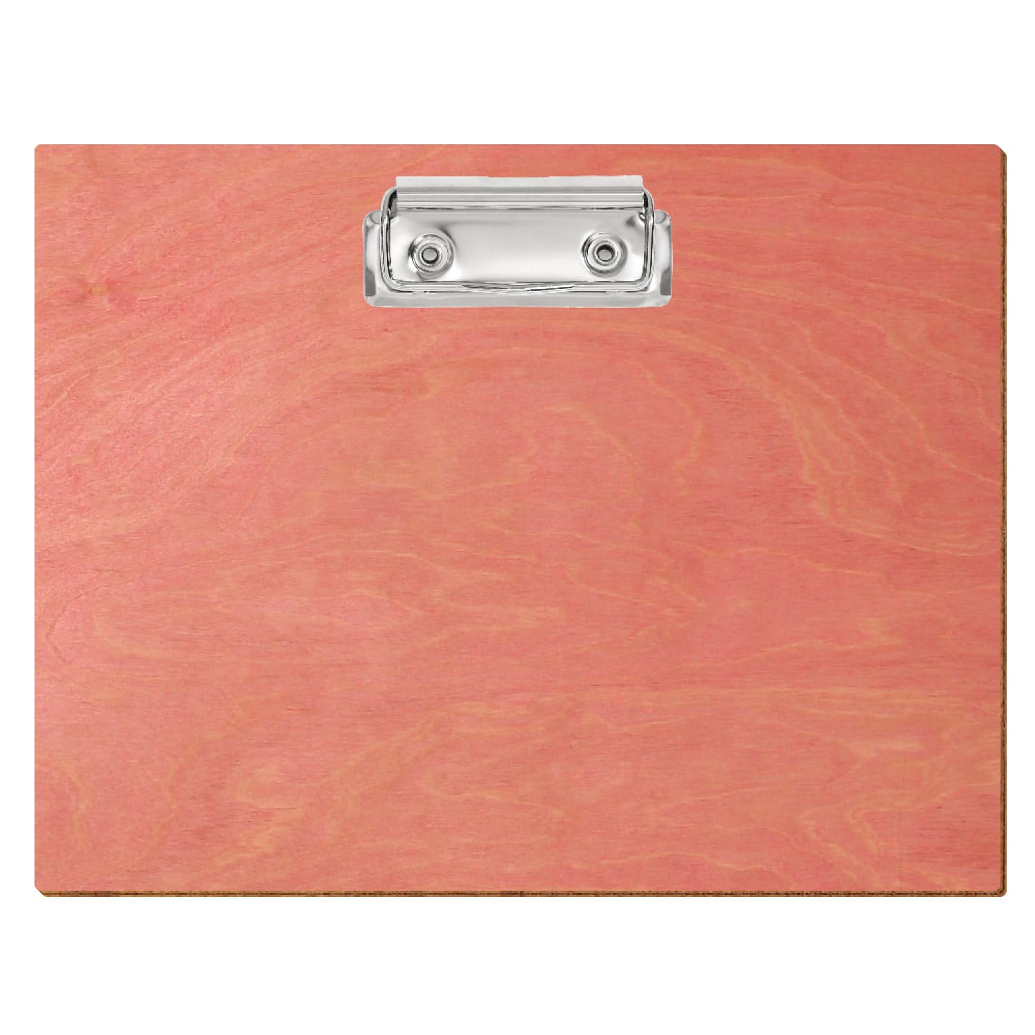 Klemmbrett Standardform Rosa A5 querkant Bügelklemme silber