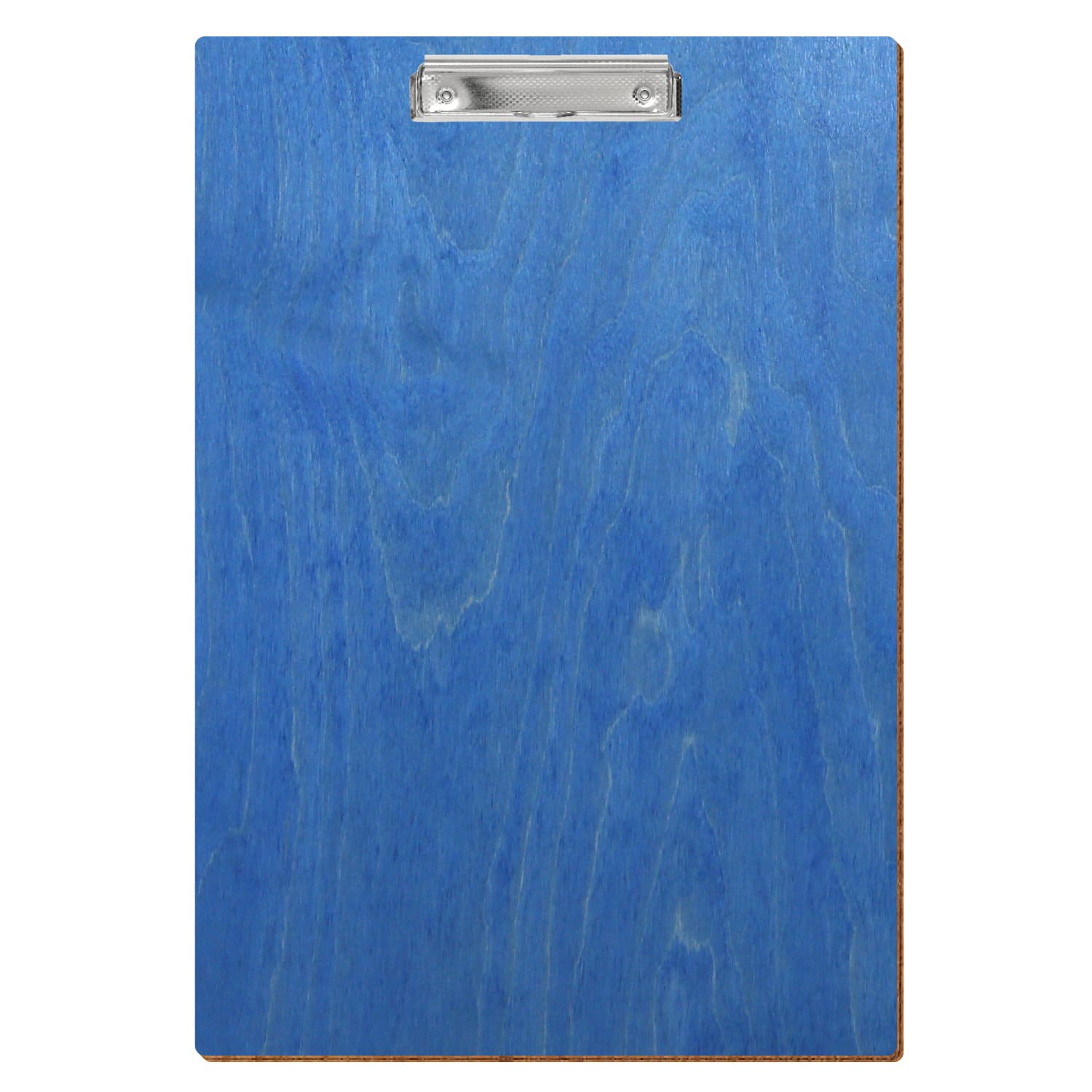 Klemmbrett Standardform Kornblumenblau A3 hochkant Bügelklemme silber carbon
