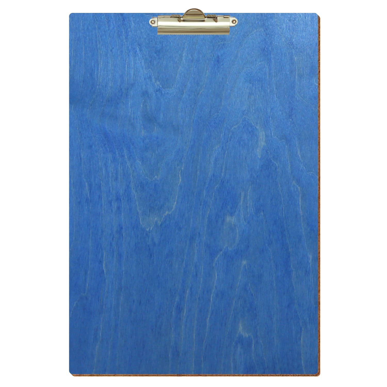 Klemmbrett Standardform Kornblumenblau A3 hochkant Zahnklemme gold