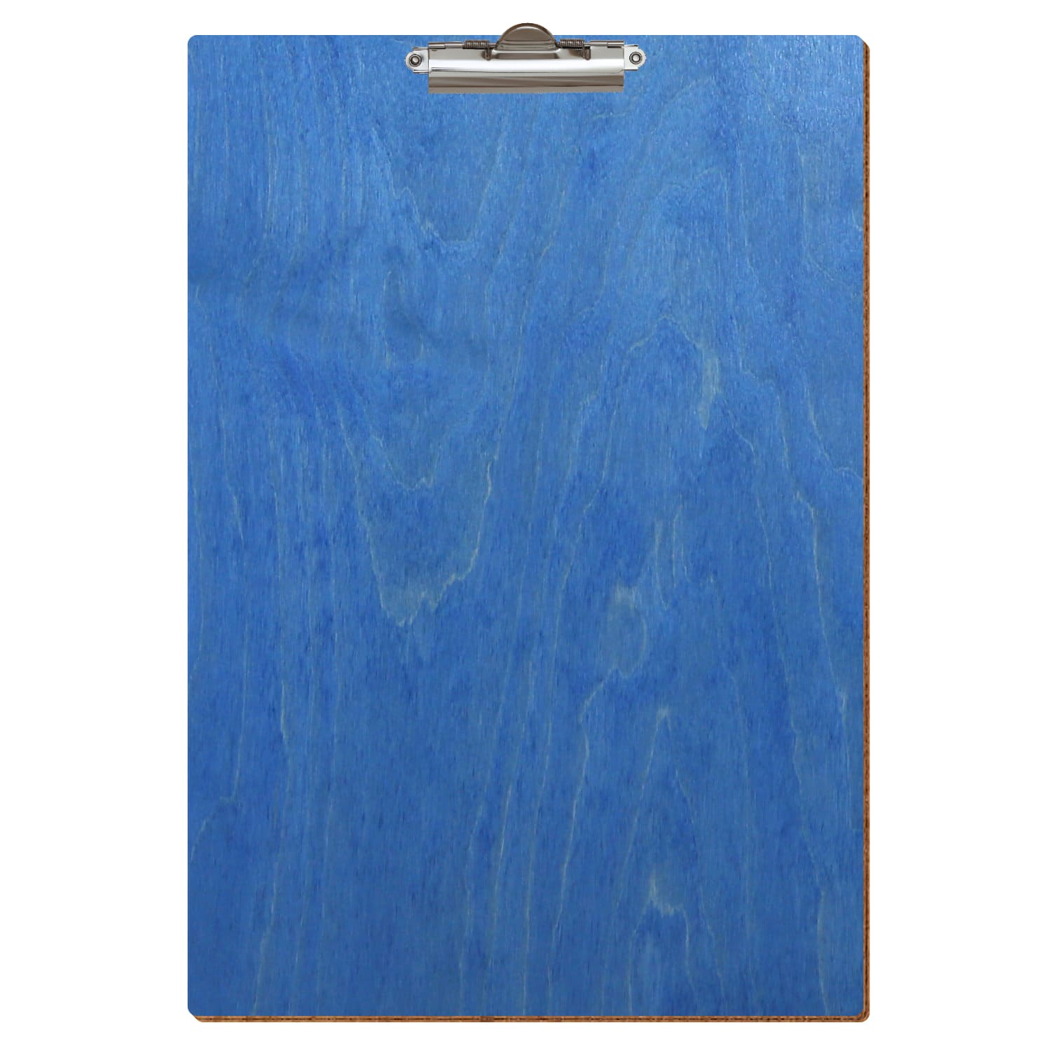Klemmbrett Standardform Kornblumenblau A3 hochkant Zahnklemme silber