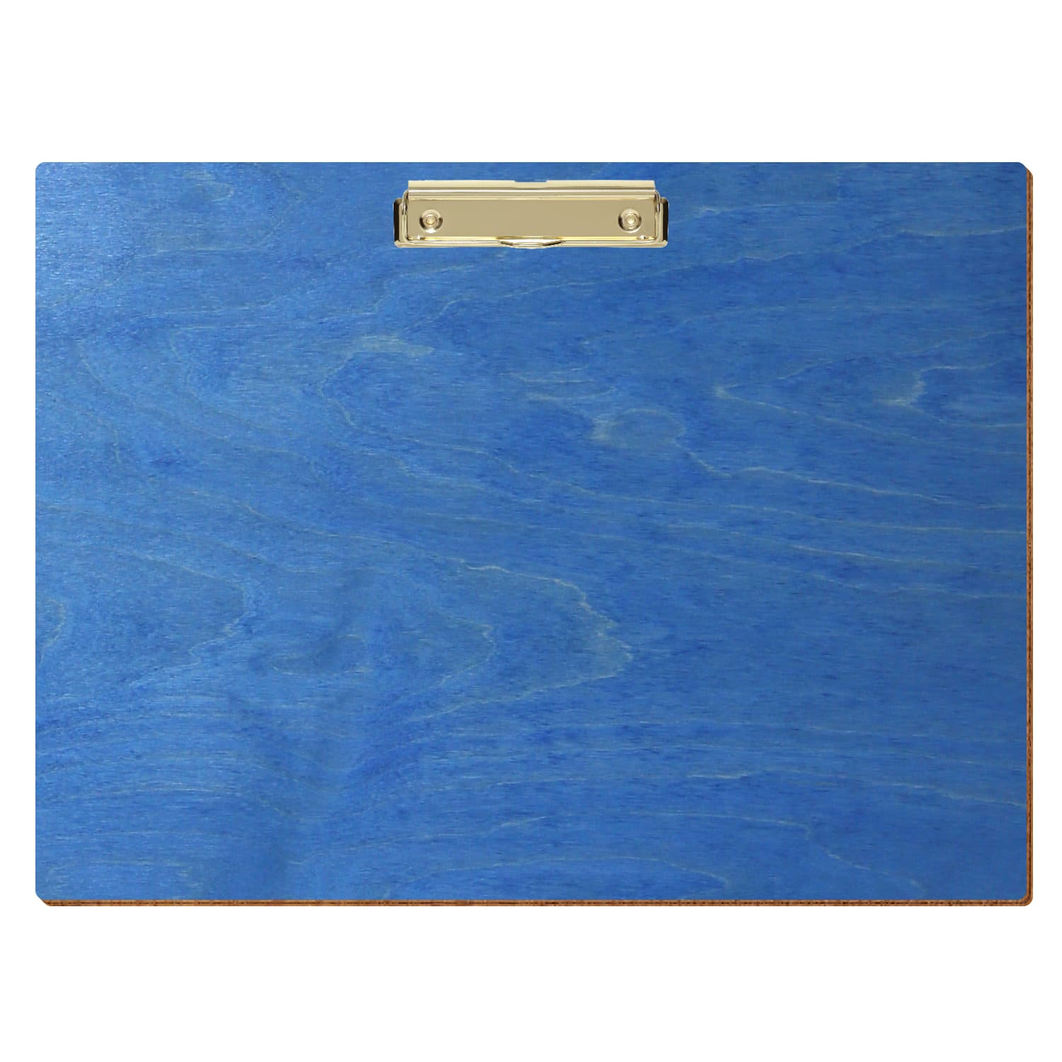 Klemmbrett Standardform Kornblumenblau A3 querkant Bügelklemme gold