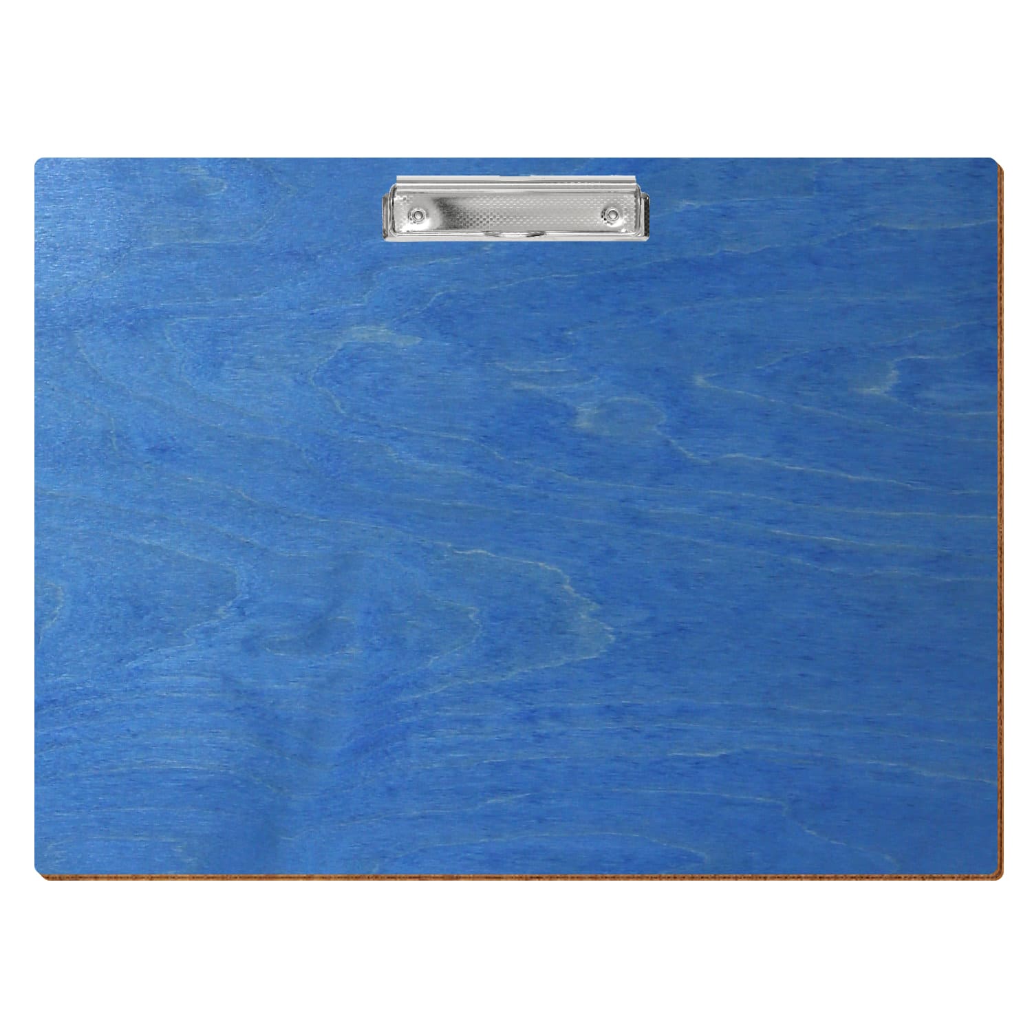 Klemmbrett Standardform Kornblumenblau A3 querkant Bügelklemme silber carbon