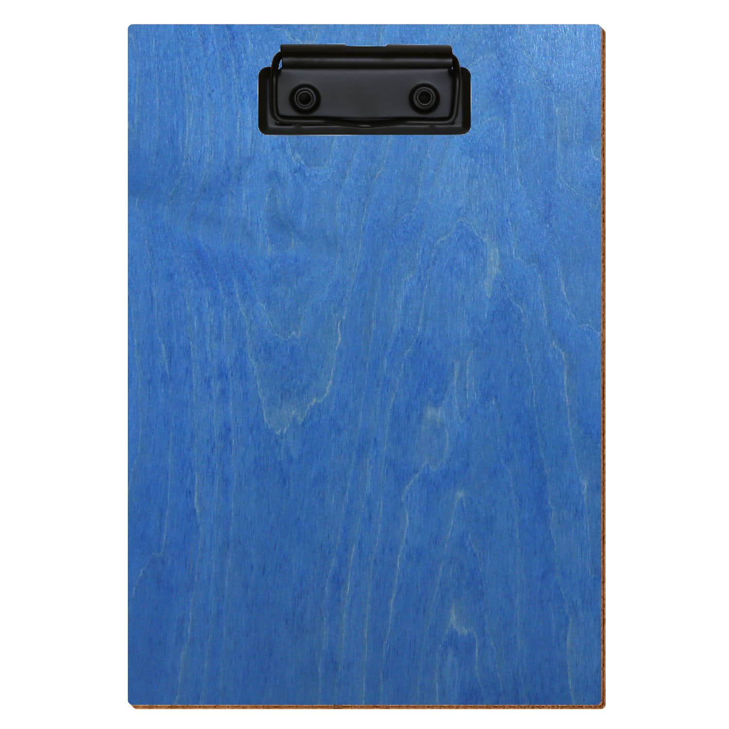 Klemmbrett Standardform Kornblumenblau A5 hochkant Bügelklemme schwarz