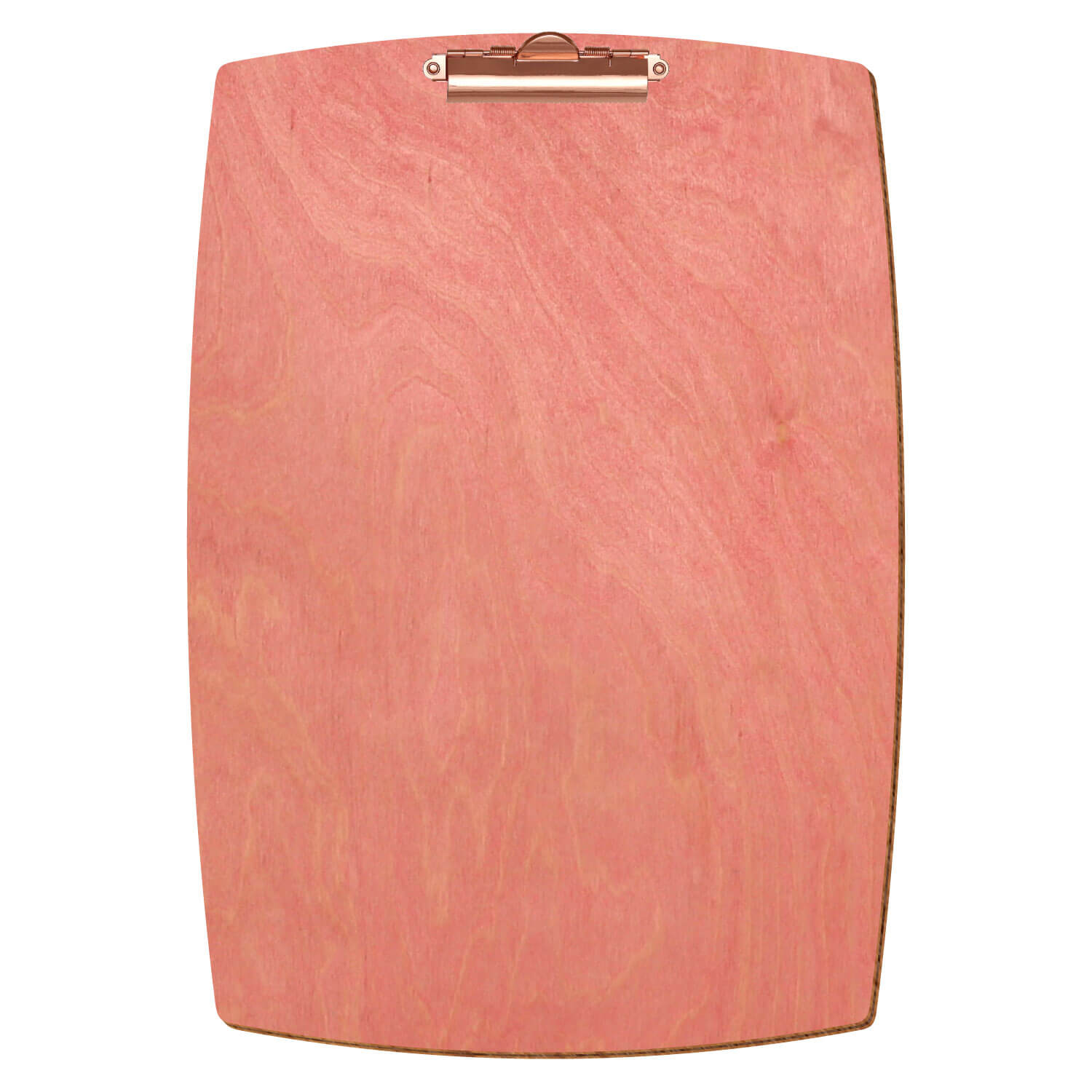 Klemmbrett konvex Rosa A3 hochkant Zahnklemme roségold