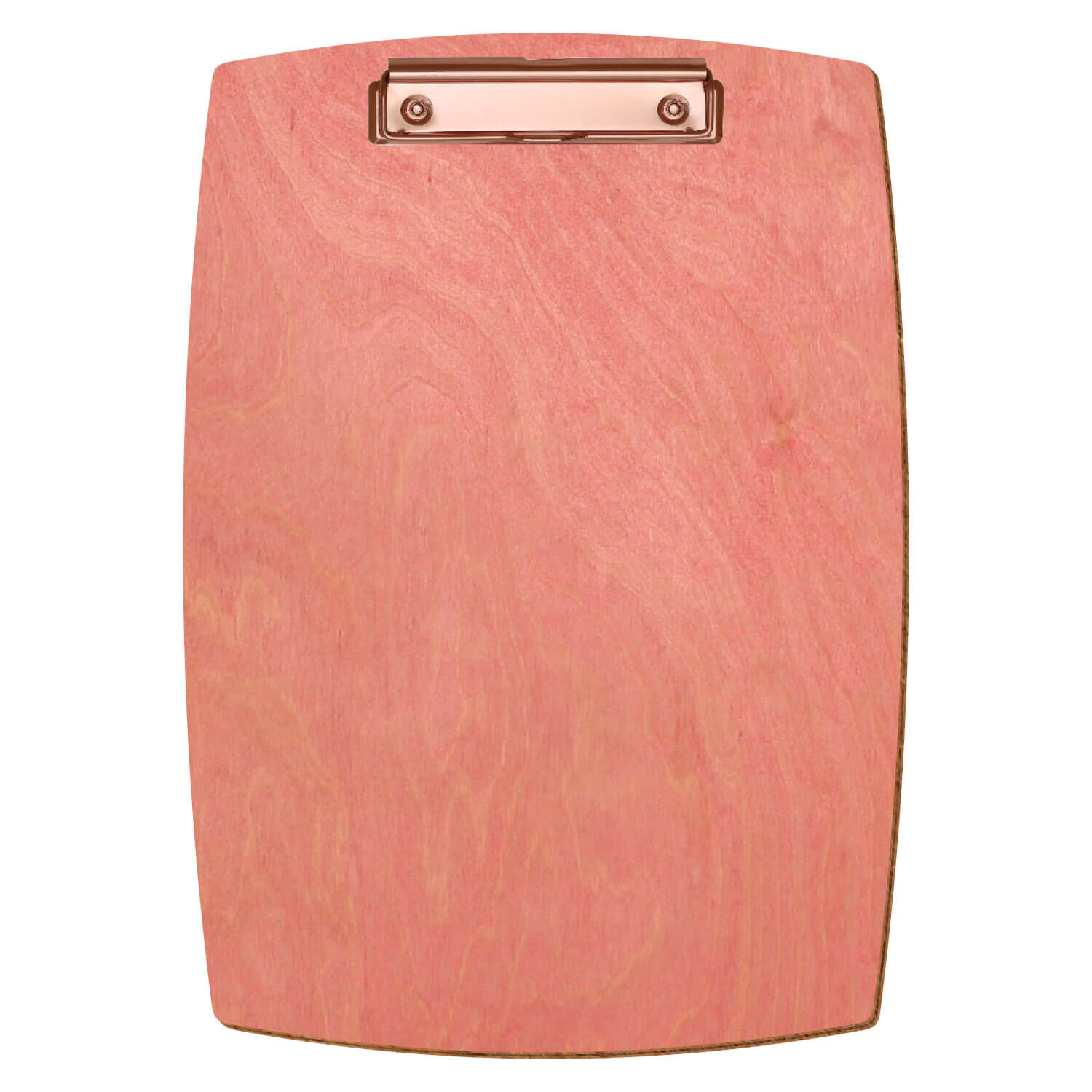 Klemmbrett konvex Rosa A4 hochkant Bügelklemme roségold