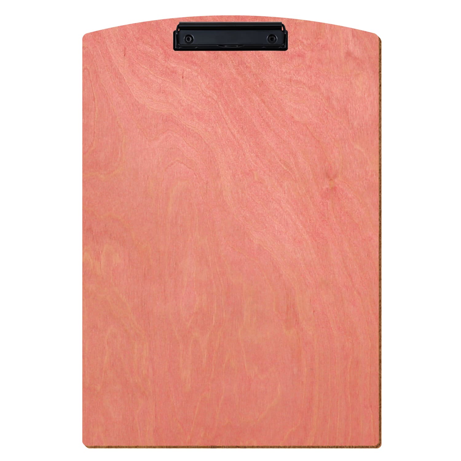Klemmbrett Segmentform Rosa A3 hochkant Bügelklemme schwarz