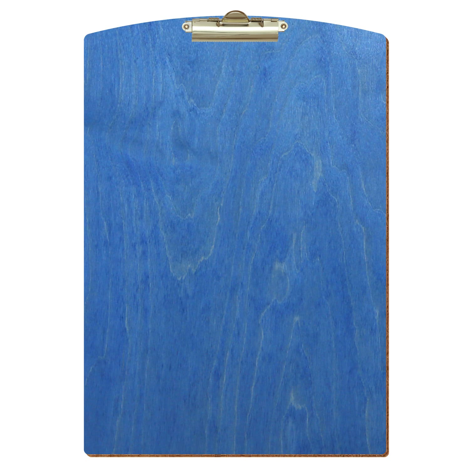Klemmbrett Segmentform Kornblumenblau A3 hochkant Zahnklemme gold
