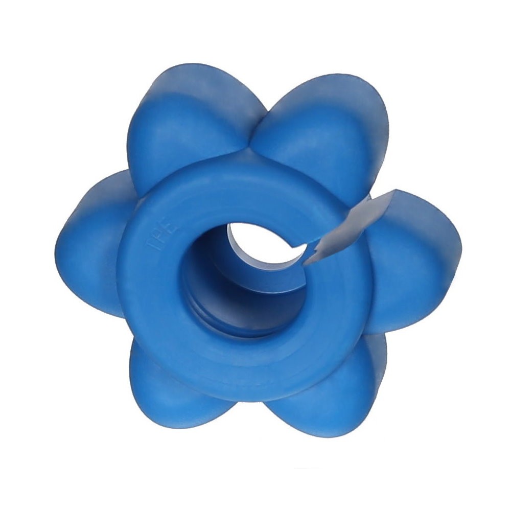 Flaschenöffner Blume Aufschraubhilfe Blau RAL5005 stehend