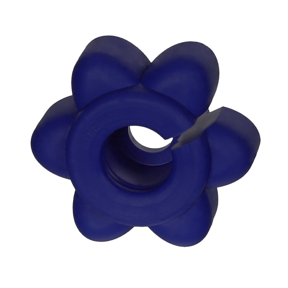 Flaschenöffner Blume Aufschraubhilfe Kobaltblau stehend