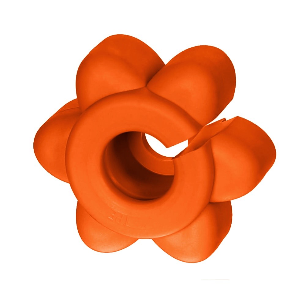Flaschenöffner Blume Aufschraubhilfe Orange stehend