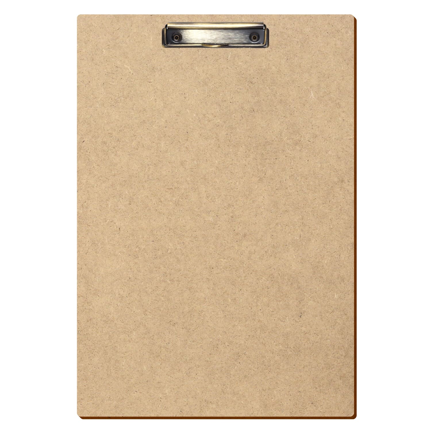 Klemmbrett Standardform HDF A3 hochkant Bügelklemme antik