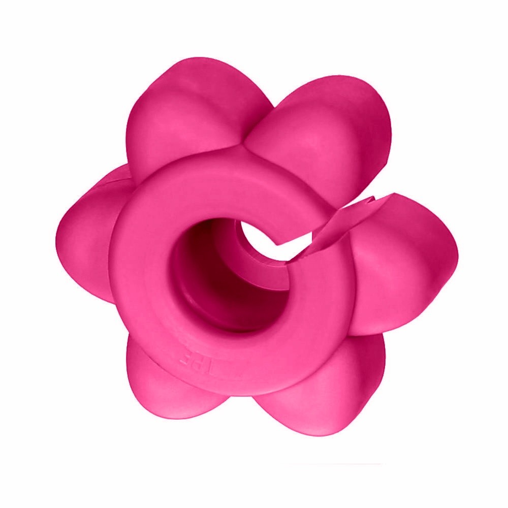 Flaschenöffner Blume Aufschraubhilfe Pink stehend