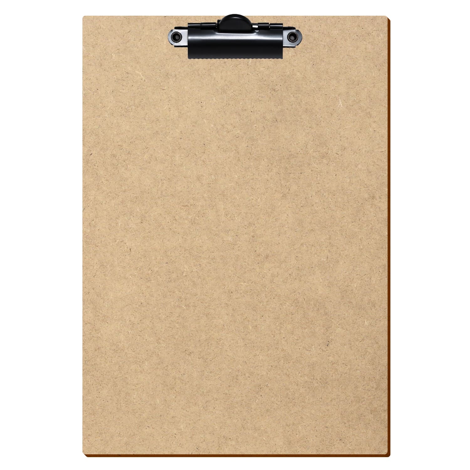 Klemmbrett Standardform HDF A5 hochkant Zahnklemme schwarz