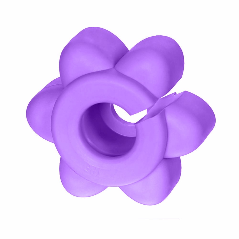Flaschenöffner Blume Aufschraubhilfe Lila stehend