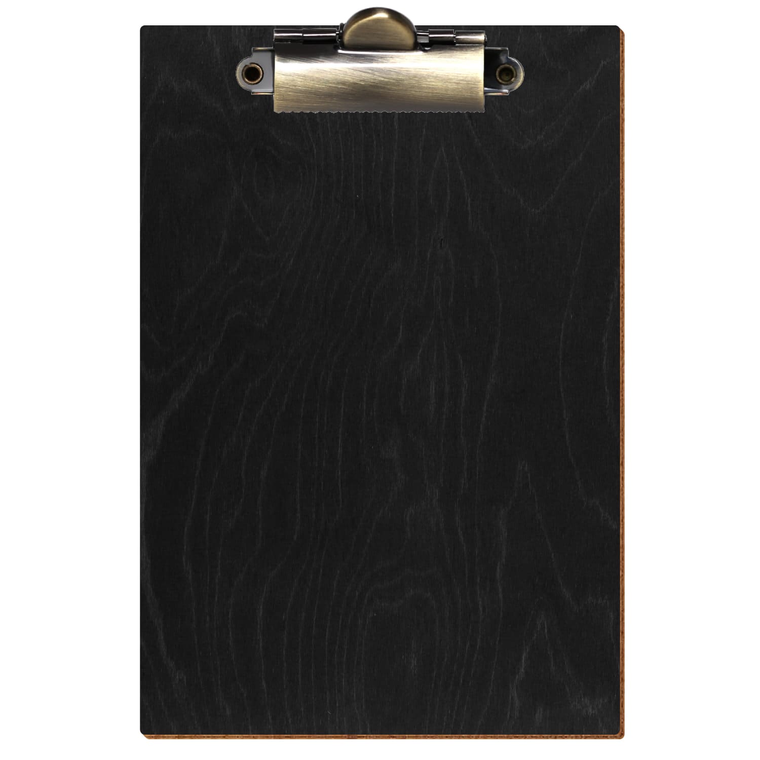 Klemmbrett Standardform Anthrazit A6 hochkant Zahnklemme antik