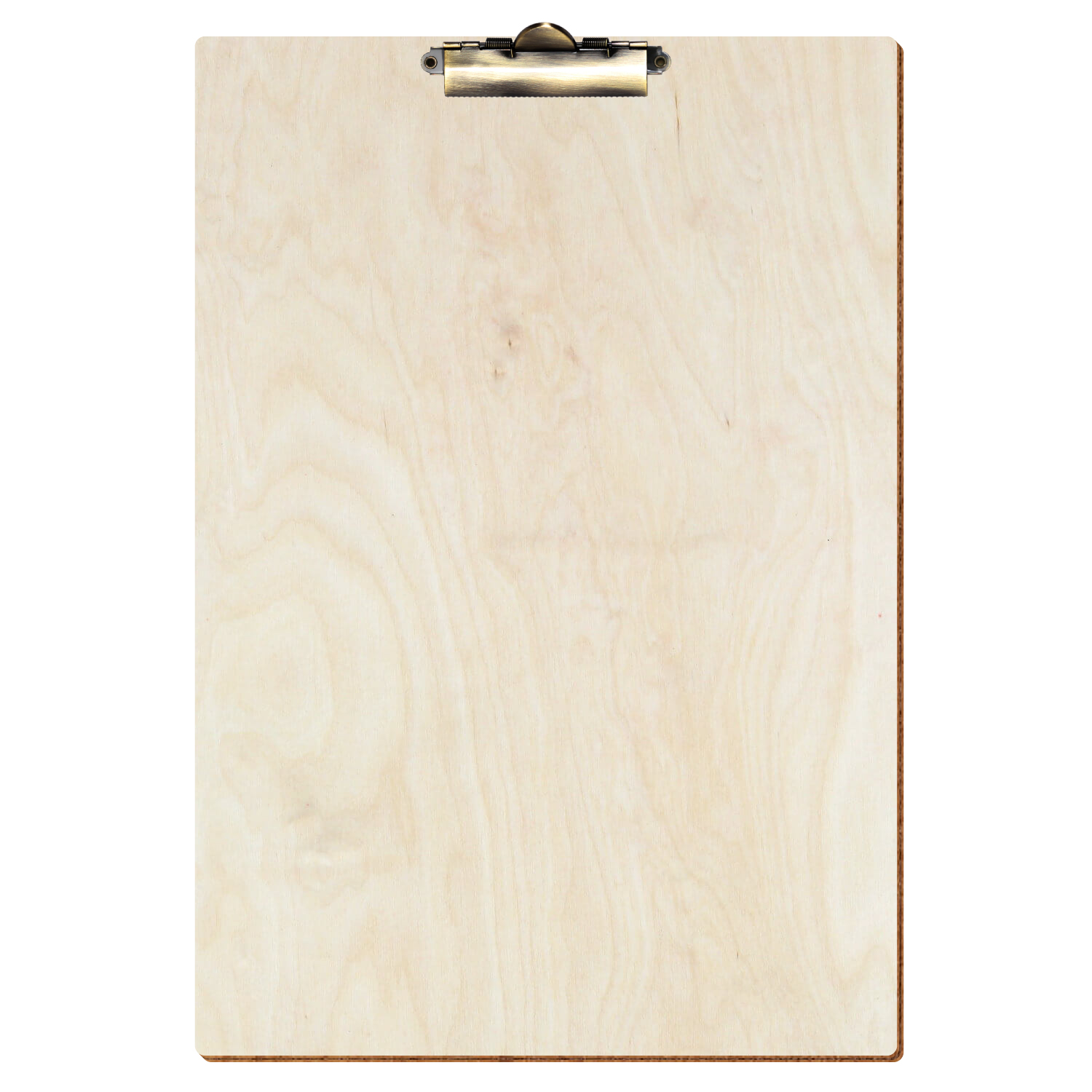 Klemmbrett Standardform Birke natur A3 hochkant Zahnklemme antik