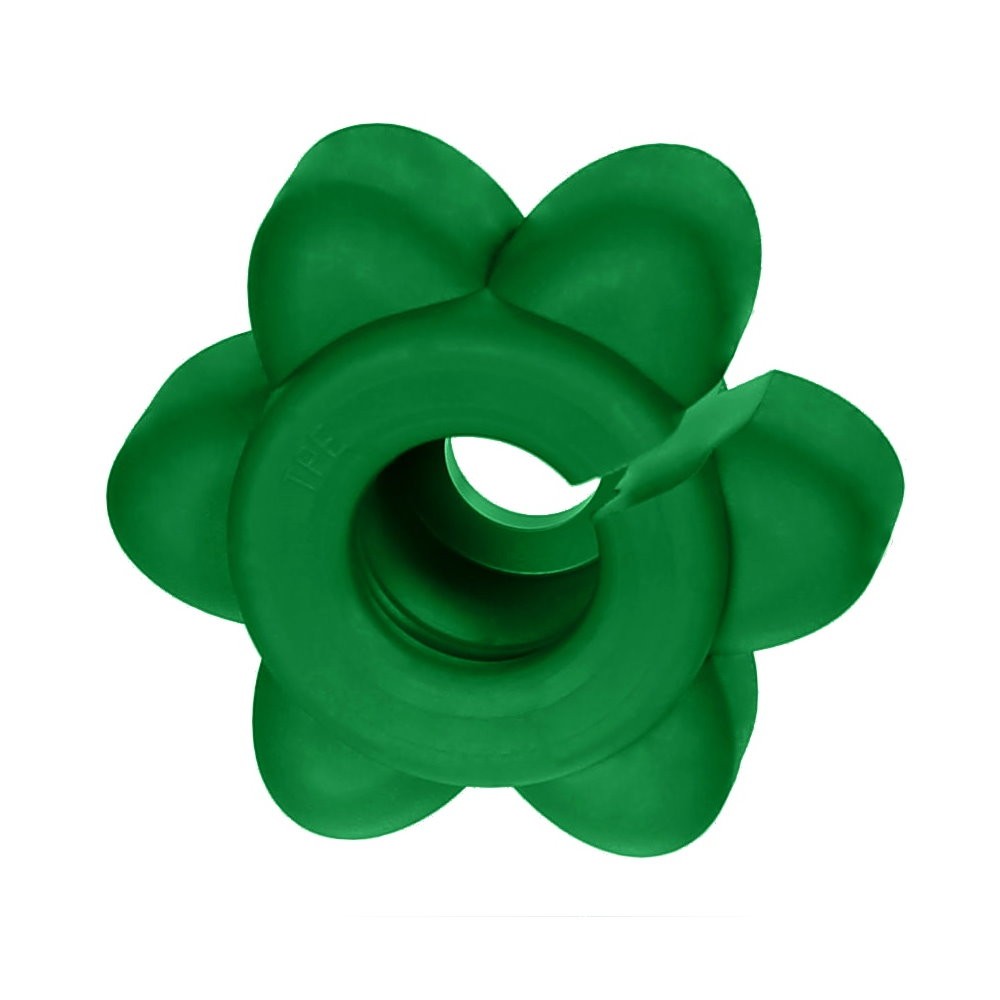 Flaschenöffner Blume Aufschraubhilfe Minzgrün stehend