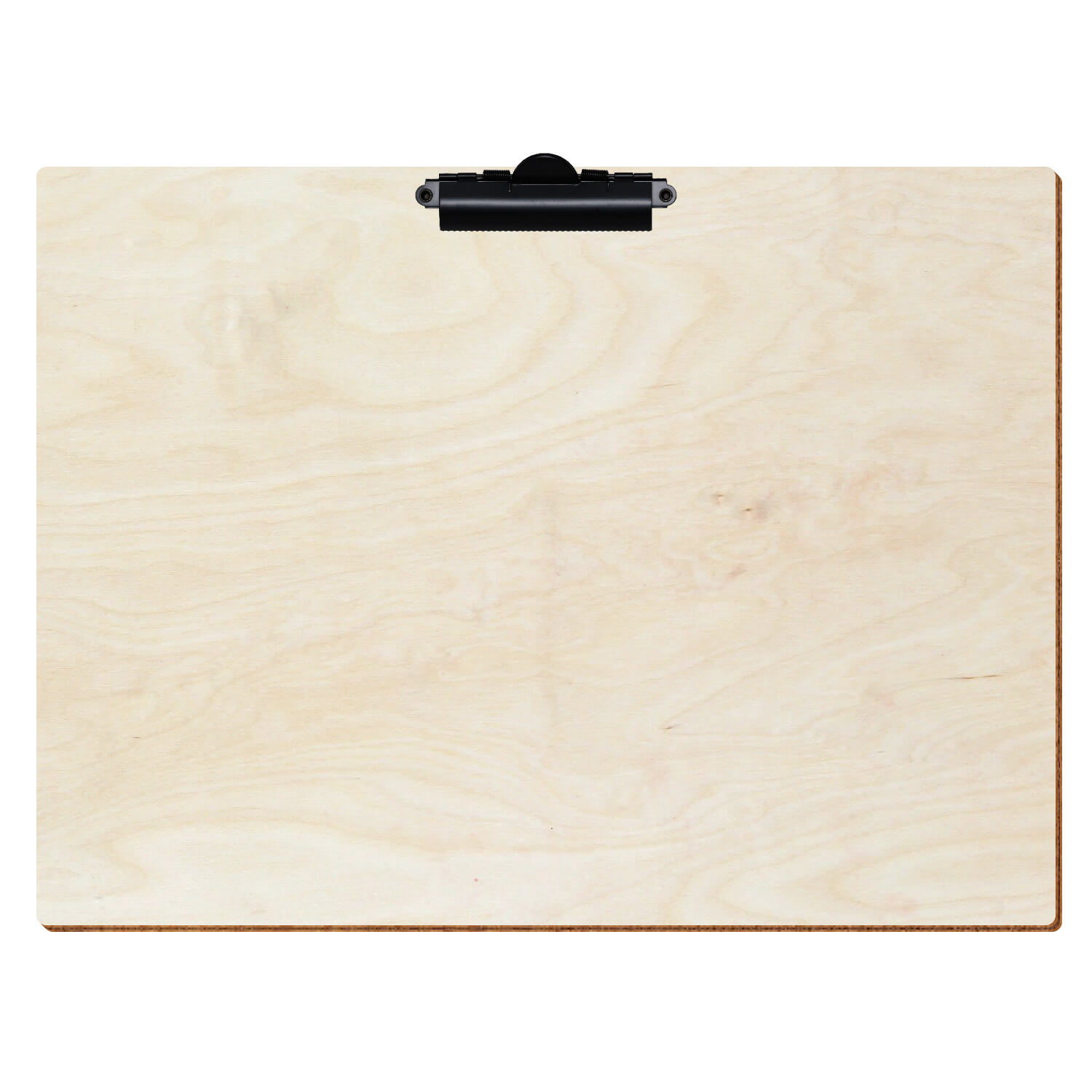 Klemmbrett Standardform Birke natur A3 querkant Zahnklemme schwarz