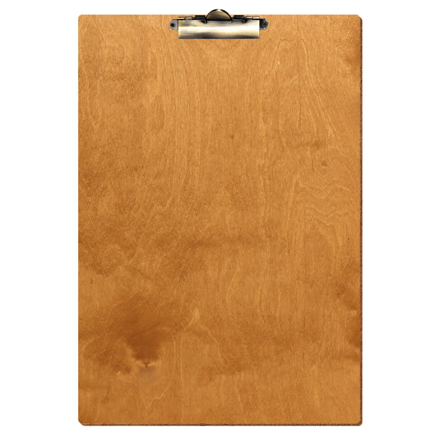 Klemmbrett Standardform Birnbaum A3 hochkant Zahnklemme antik