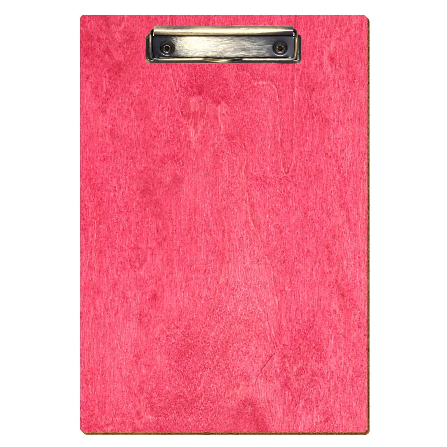 Klemmbrett Standardform Dunkelpink A4 hochkant Bügelklemme antik