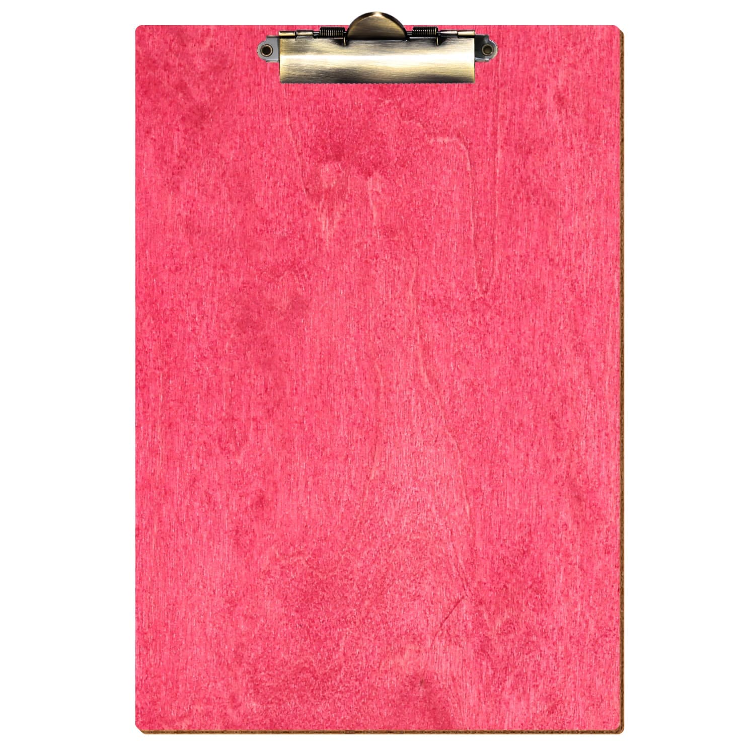 Klemmbrett Standardform Dunkelpink A4 hochkant Zahnklemme antik