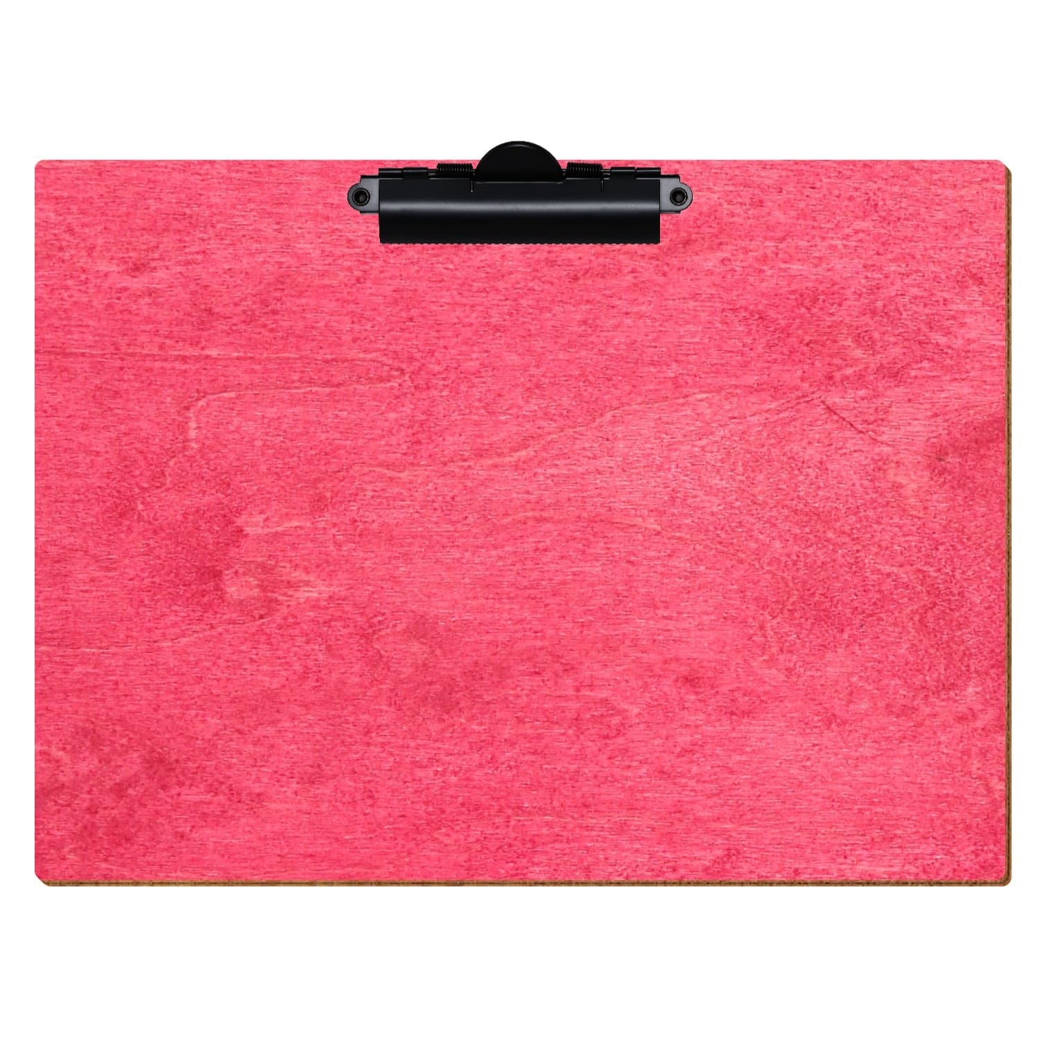 Klemmbrett Standardform Dunkelpink A4 querkant Zahnklemme schwarz