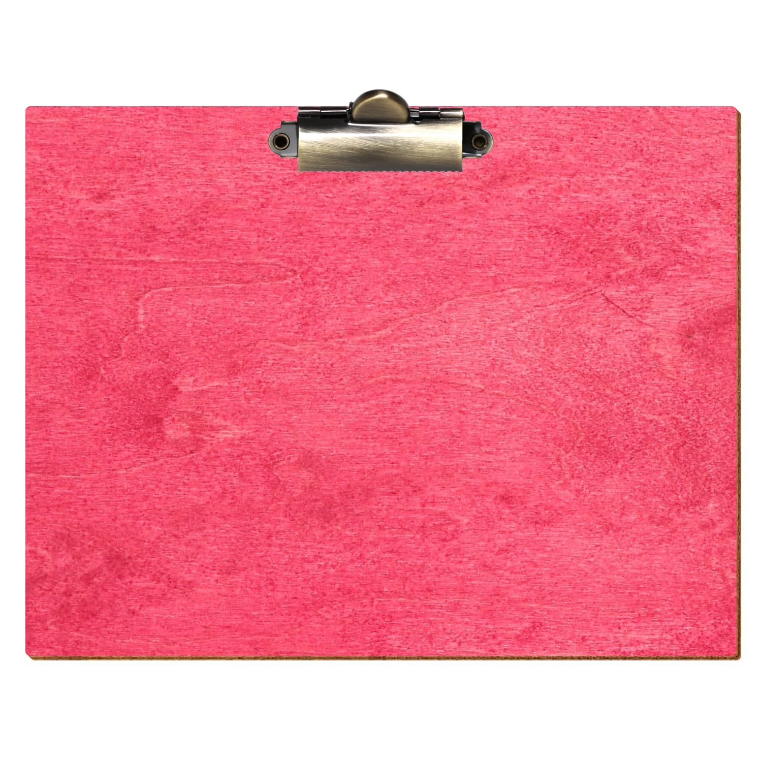Klemmbrett Standardform Dunkelpink A5 querkant Zahnklemme antik