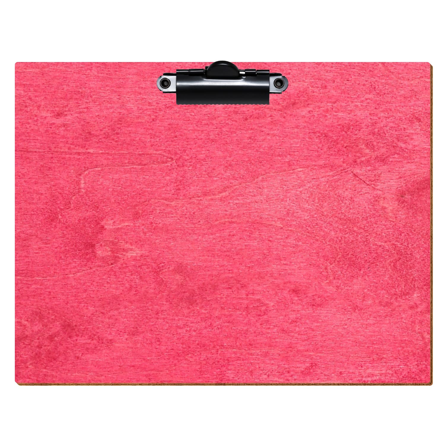Klemmbrett Standardform Dunkelpink A5 querkant Zahnklemme schwarz