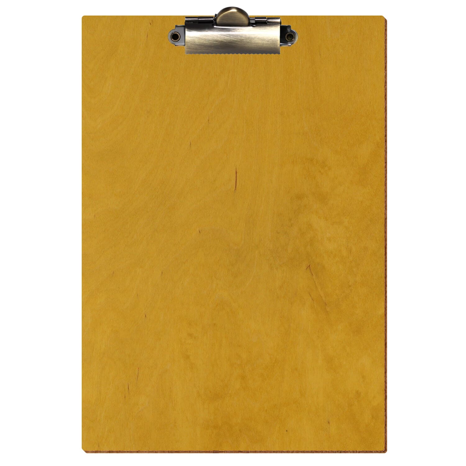 Klemmbrett Standardform Eiche hell A5 hochkant Zahnklemme antik